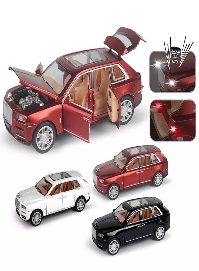 Magicwand Kid 1:22 Scale Die-Cast Metal 2022 Cullinan [Large] With 6 Openable Doors,Pull Back Action, Working Headlights & Tail Lights [Colors As Per Stock] [Pack Of 1] - Image 2